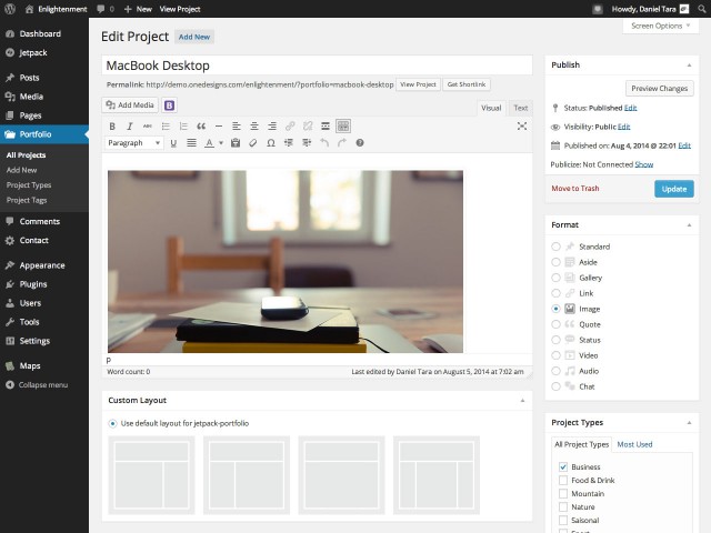 Edit Portfolio Project