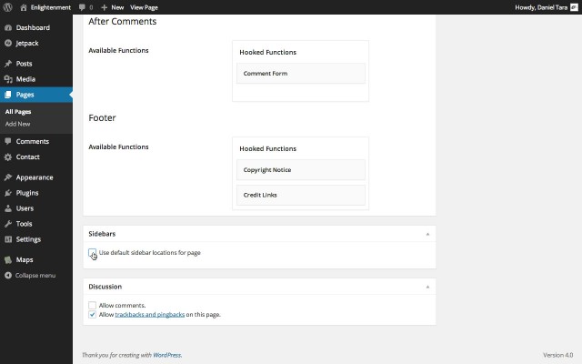 Enable Unlimited Sidebars
