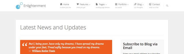 Enlightenment Blog Title