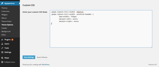 Enlightenment Custom CSS