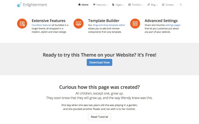 Home Page Call to Action