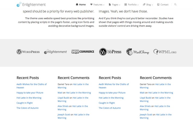 Home Page Image Carousel