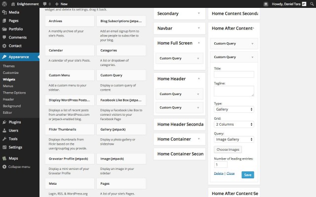 Image Gallery Widget