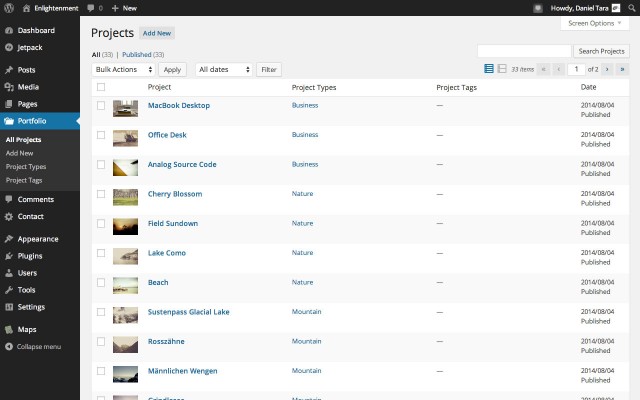 Jetpack Portfolio Projects