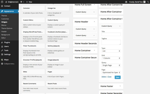 Multicolumn Rich Content Widget